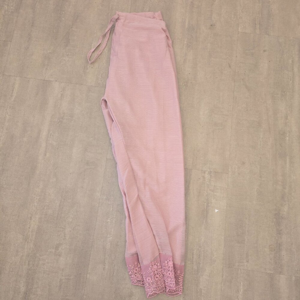 Elegant Pink Embroidered Women Salwar Kameez Set - Picture 8 of 10